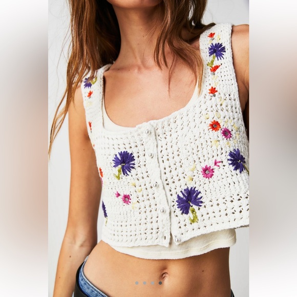 Free People Wildflowers Tank - Picture 4 of 9